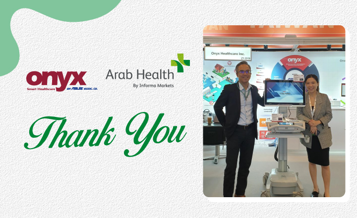 Thank you for visiting Onyx booth at Arab Health