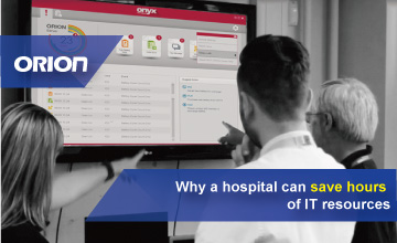Why a hospital can save hours  of IT resources