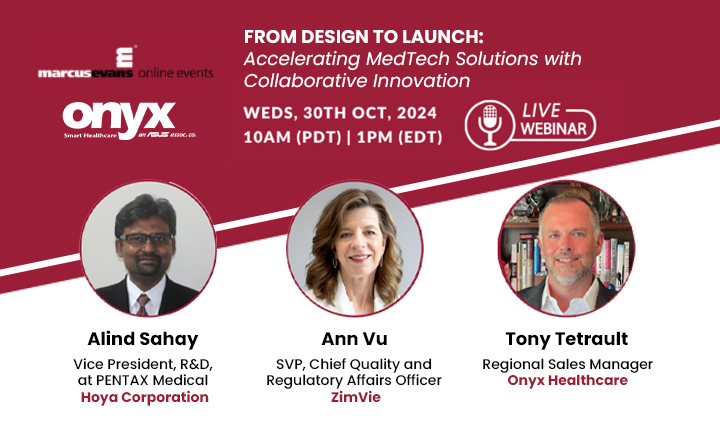 Live Webinar on 10/30 - From Design to Launch: Accelerating MedTech Solutions with Collaborative Innovation